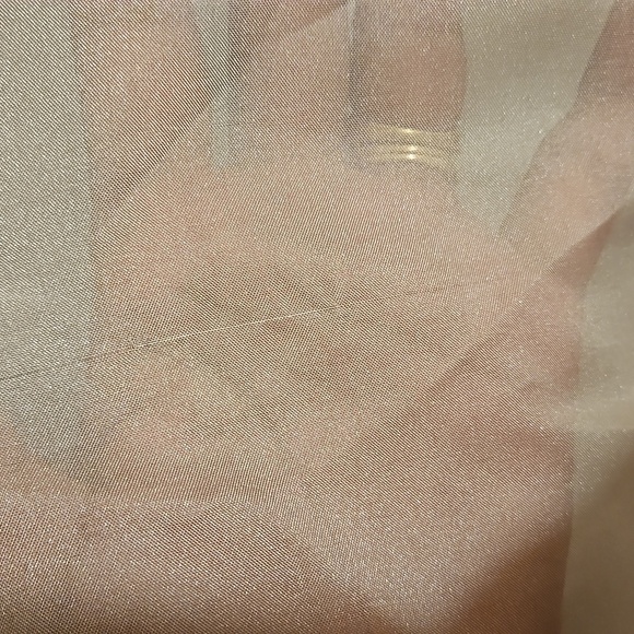 Bridal Gown Ivory Lace Wedding Dress Chiffon Train Beach Garden 58.5” Davi’s sz6 - Picture 16 of 16